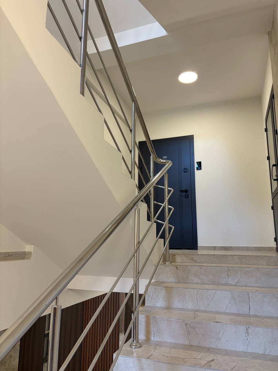 Balustradă din inox exterior