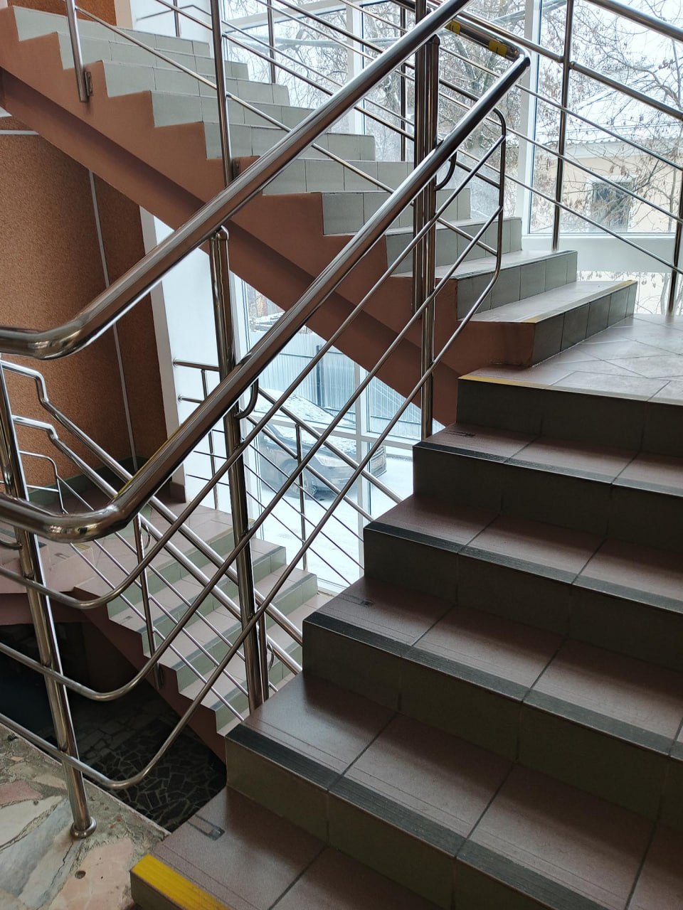 Balustradă inox scară